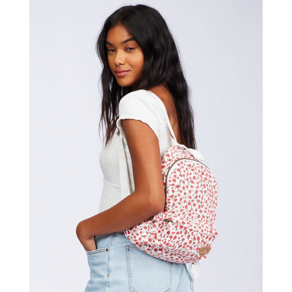 Billabong Mini Floral Canvas Backpack
